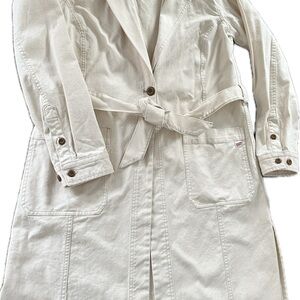 Duluth Trading Co Women's Off-White Duster NWT